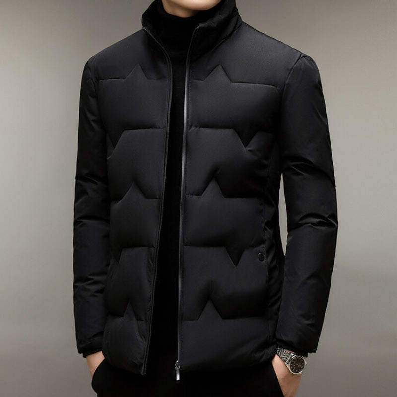 Men’s Thickened Cotton-Padded Jacket