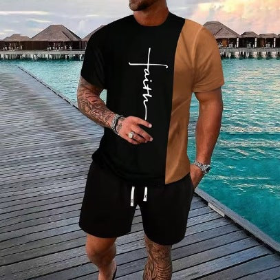 Men’s Cool Summer Two-Piece Set