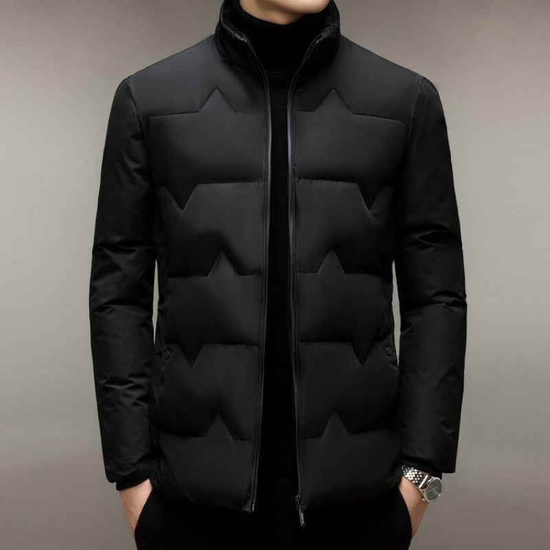 Men’s Thickened Cotton-Padded Jacket