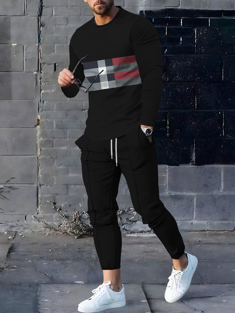 Men’s Comfortable Sportswear T-Shirt & Pants