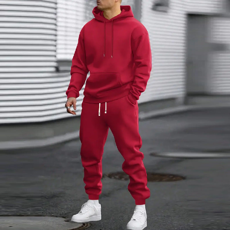 Men’s Comfortable  Sports Suit with Hoodie