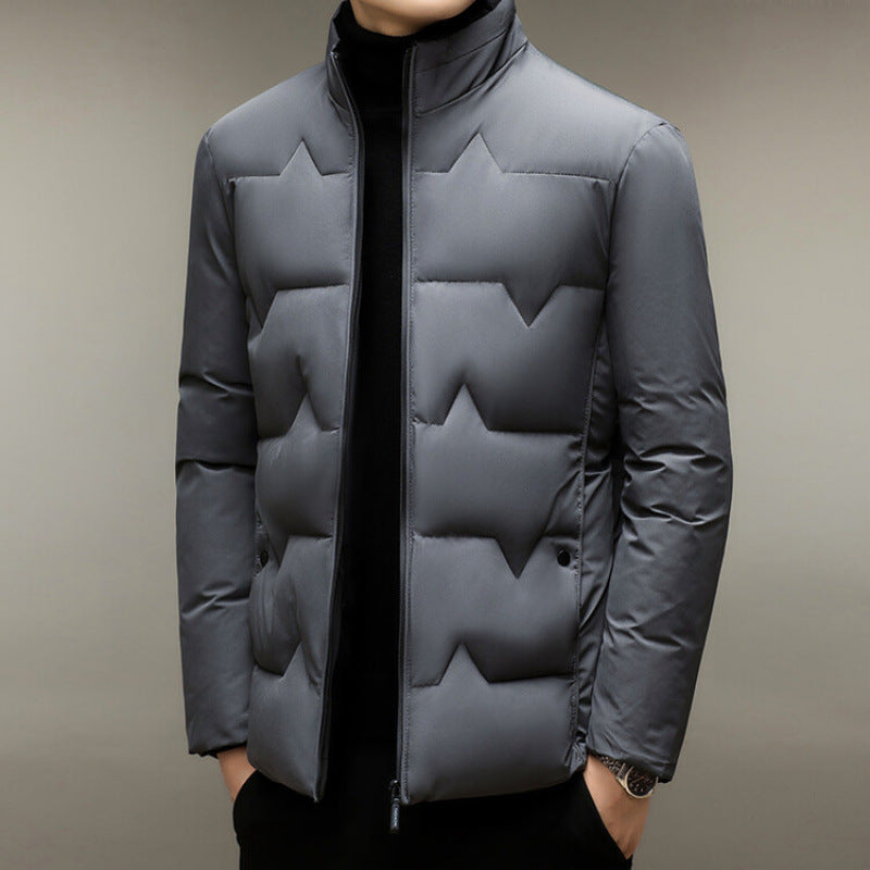Men’s Thickened Cotton-Padded Jacket