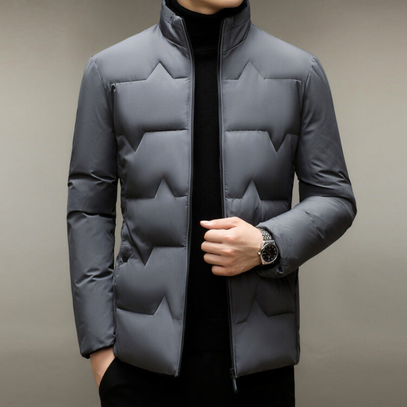 Men’s Thickened Cotton-Padded Jacket