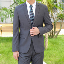 Modern Men's Plus Size Business Suit