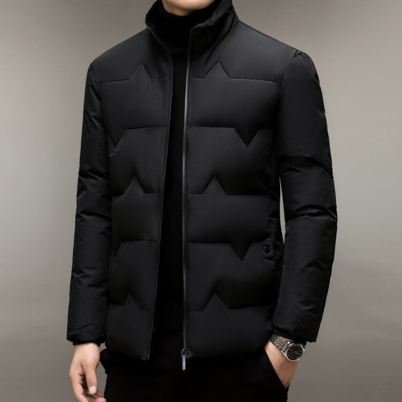Men’s Thickened Cotton-Padded Jacket