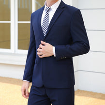 Modern Men's Plus Size Business Suit