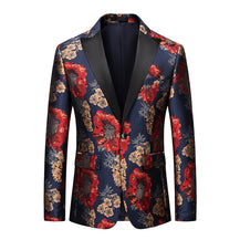 African National Style Men’s Printed Suit