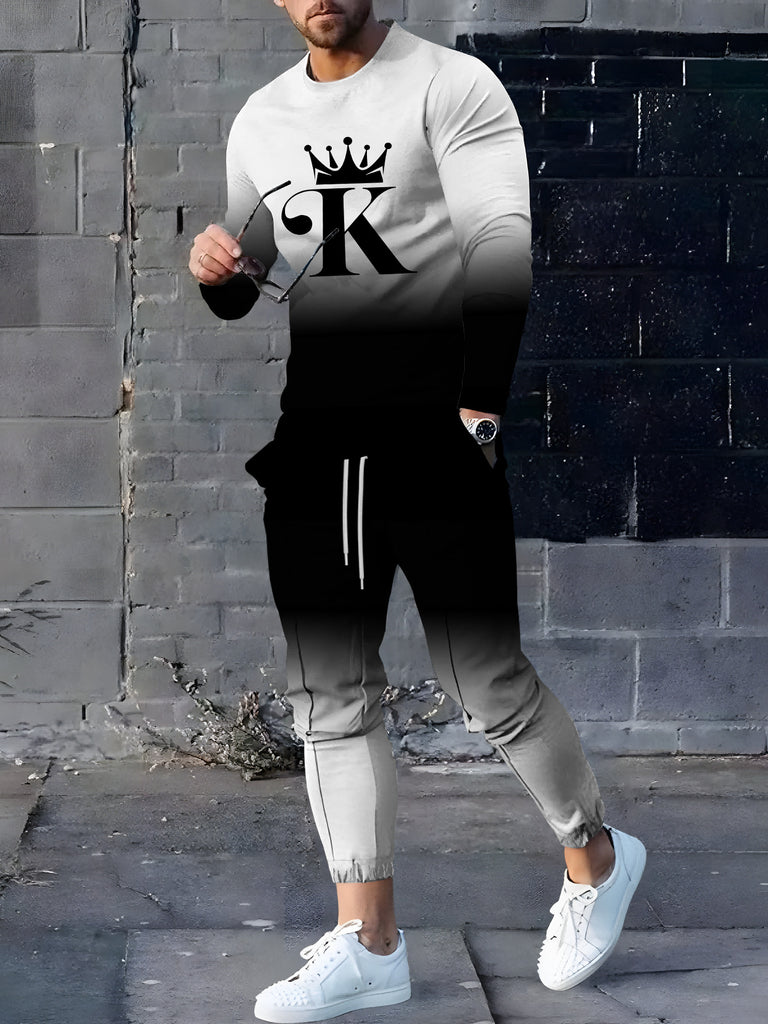 Men’s Comfortable Sportswear T-Shirt & Pants
