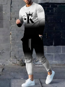 Men’s Comfortable Sportswear T-Shirt & Pants