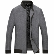 Men’s Warm Thick Cotton Woolen Jacket