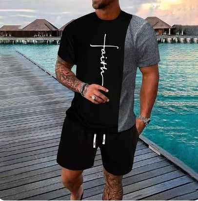 Men’s Cool Summer Two-Piece Set