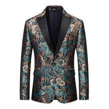 African National Style Men’s Printed Suit