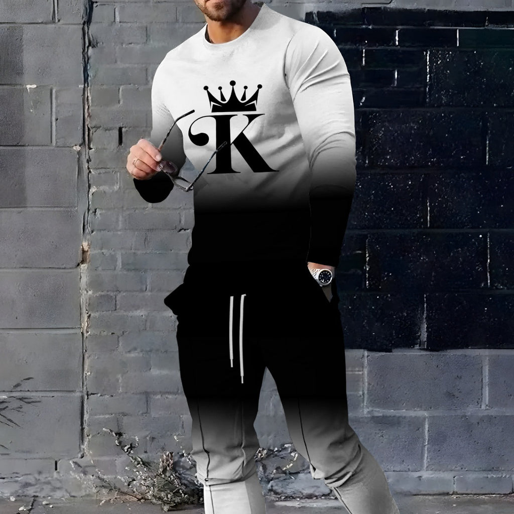Men’s Comfortable Sportswear T-Shirt & Pants
