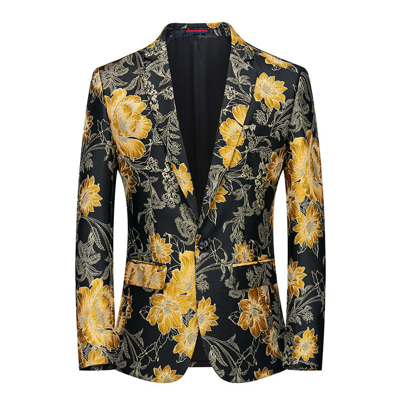 Men’s Trendy Personalized Stage & Banquet Suit