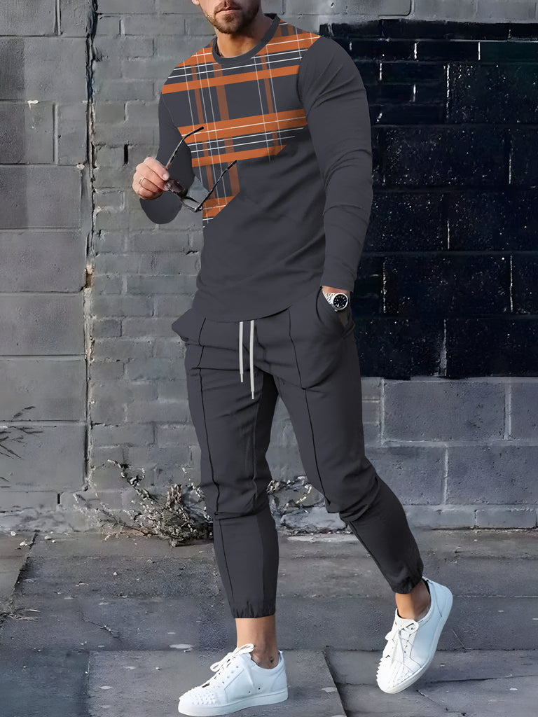 Men’s Comfortable Sportswear T-Shirt & Pants