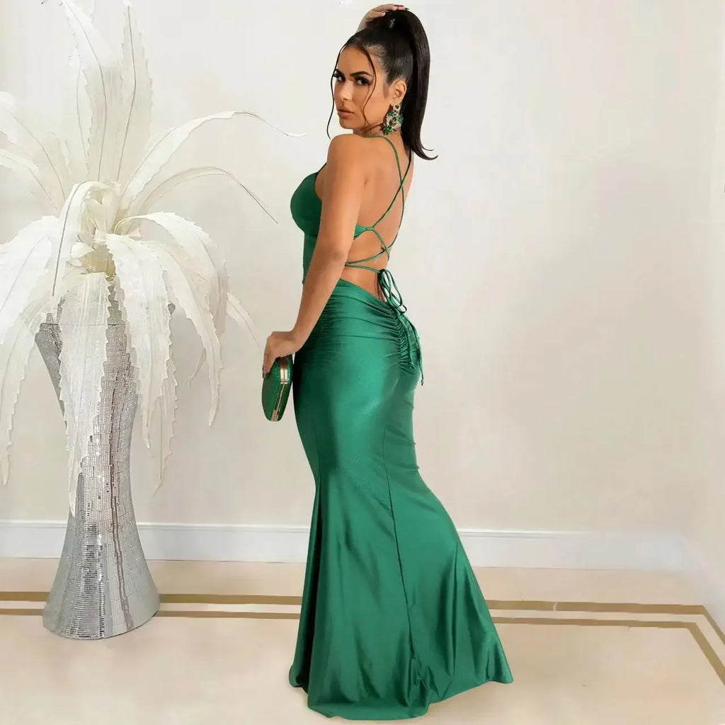 Women’s Elegant Backless Bodycon Dresss