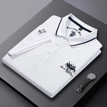 Men’s Luxury Embroidered Polo T Shirt