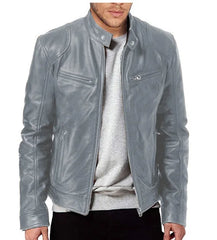 Dashing Windproof Biker Jacket for Men
