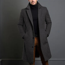 Black Trench Coat For Men