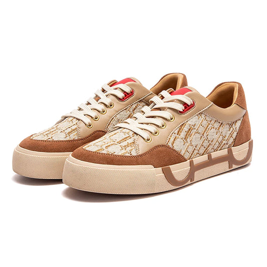 Deluxe Brand Women’s Letter Print Sneakers