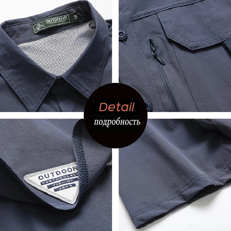 Men’s Breathable Tactical Work Shirt