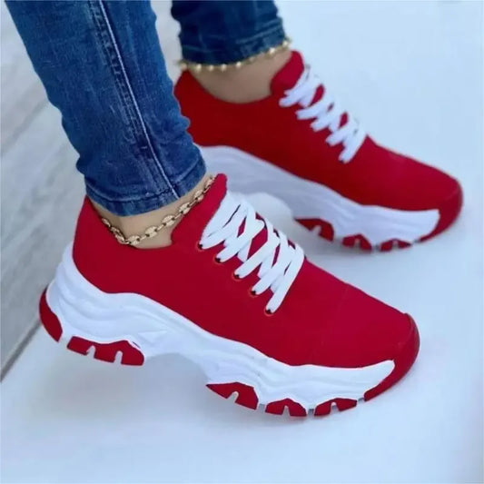 Women’s Premium Platform Vulcanized Sneakers