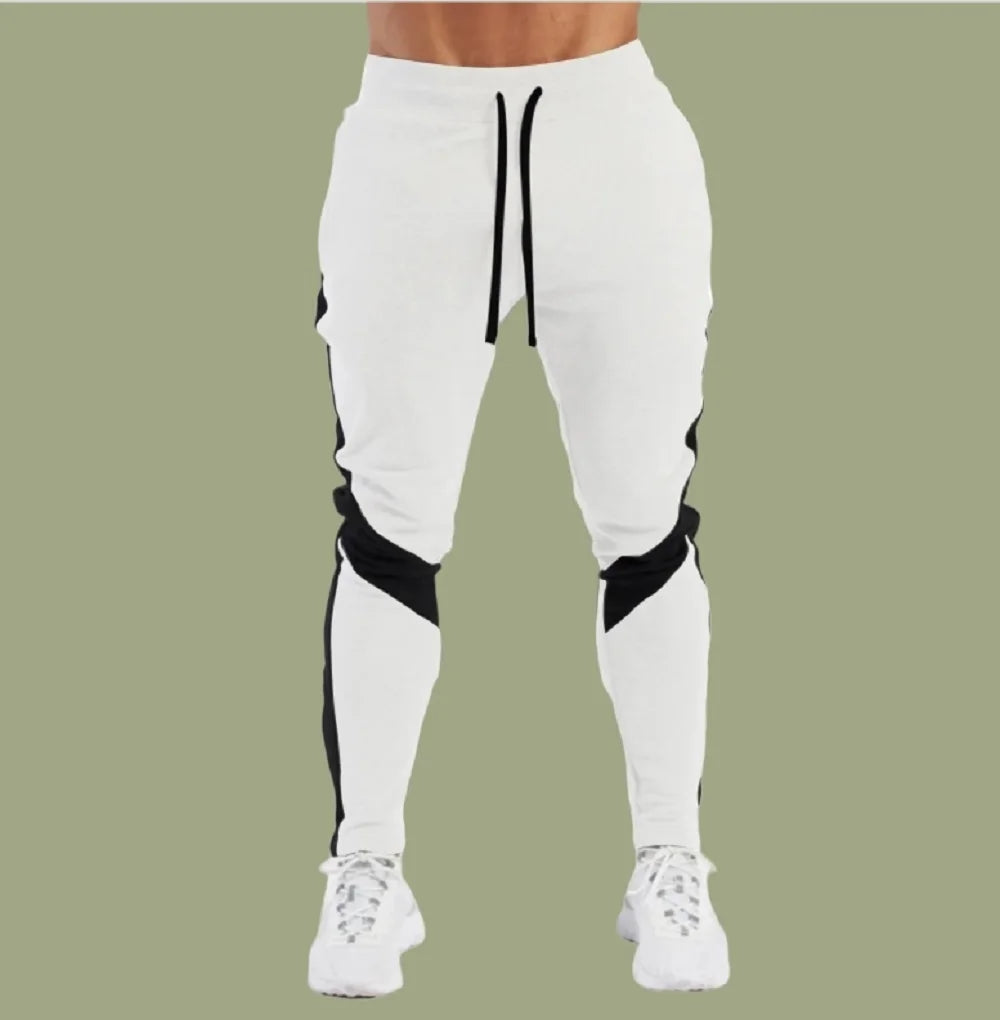 Mens Joggers Casual Pants Fitness Men Sportswear Tracksuit Bottoms Skinny Sweatpants Trousers Black Gyms Jogger Track PantsPlush