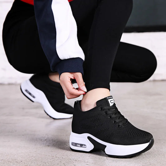 Women's Platform Mesh Breathable Sneakers