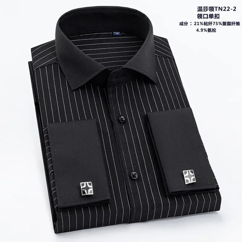 Men’s French Cufflinks Dress Shirt