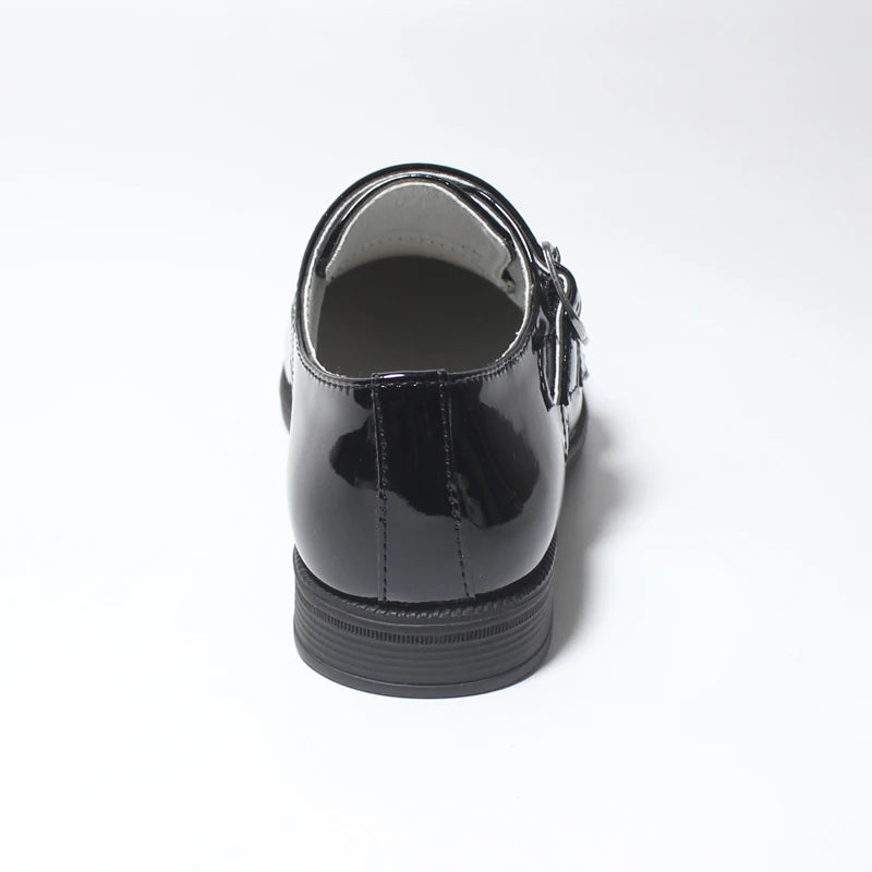 Kids’ Double Buckle Formal School Shoes