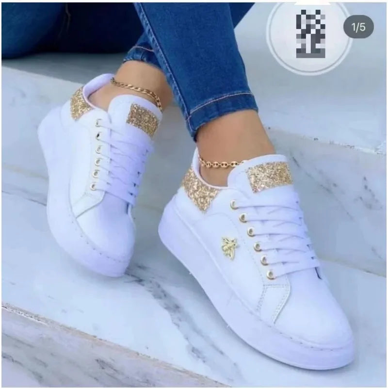 Women’s Waterproof White Sneakers