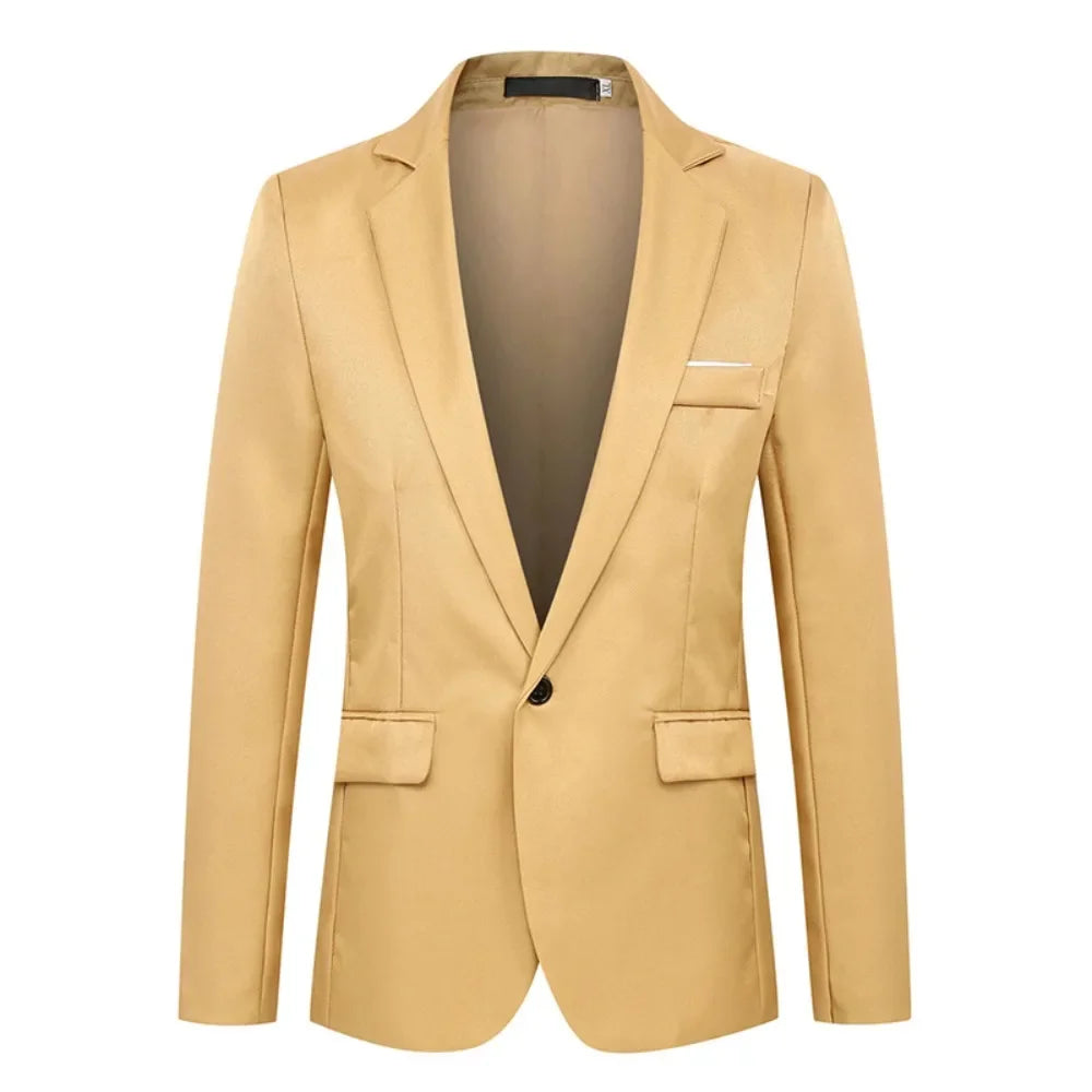 Men’s Elegant Slim Fit Business Suit