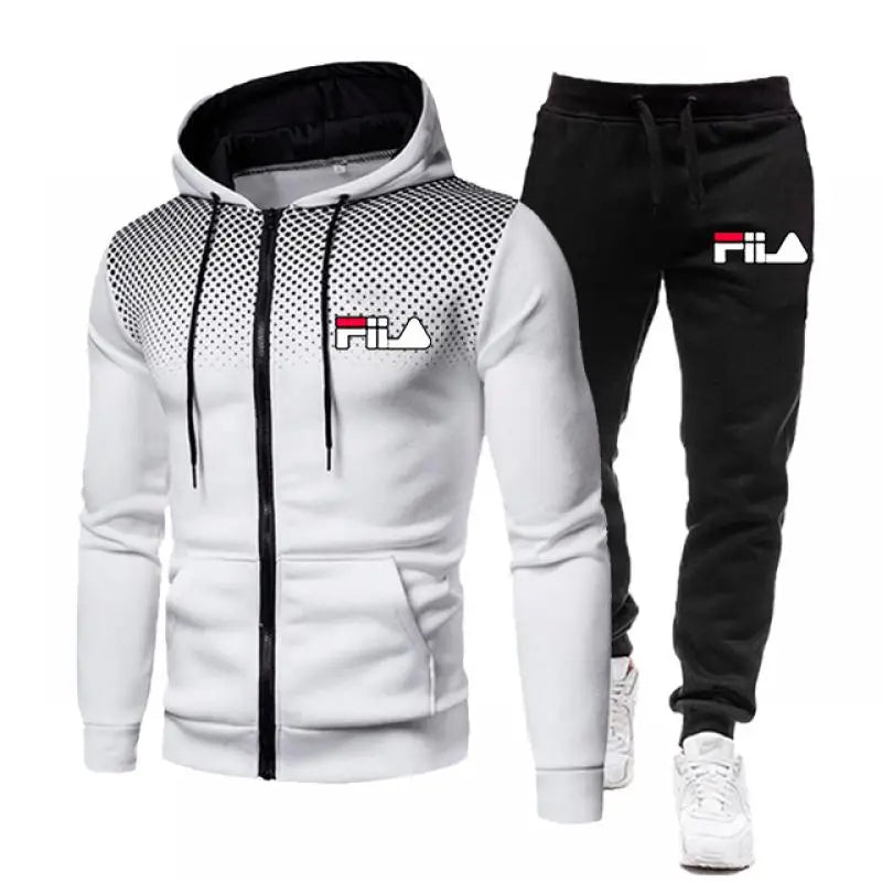 Fashion Men's Sets Hoodies+Pants Autumn Sport Suits / Sportswear