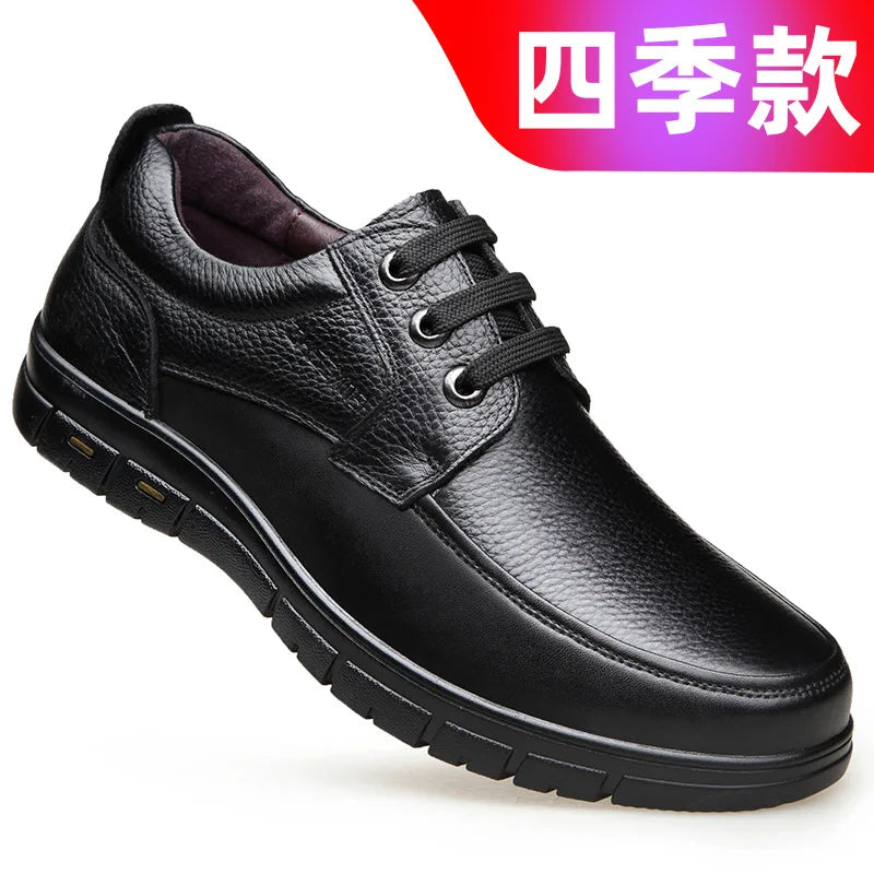 Men’s Warm and Comfortable Leather Shoes