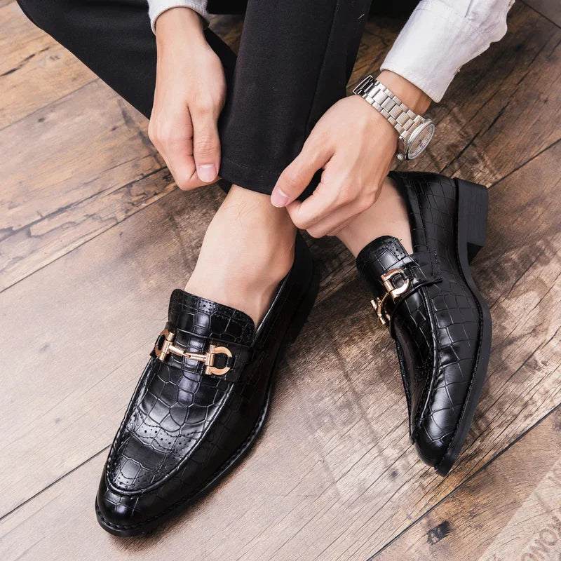 Men’s Casual and Breathable Leather Loafers