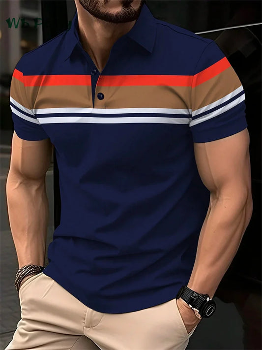 Men's Polo T-Shirt for Summer