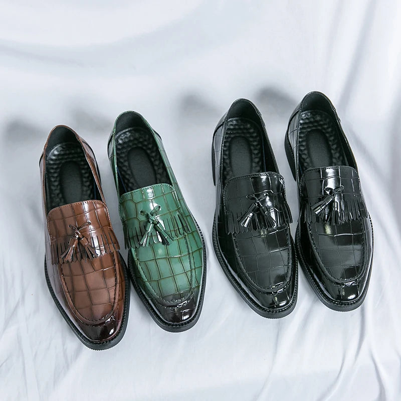 Men’s Flexible Casual Loafers for Office