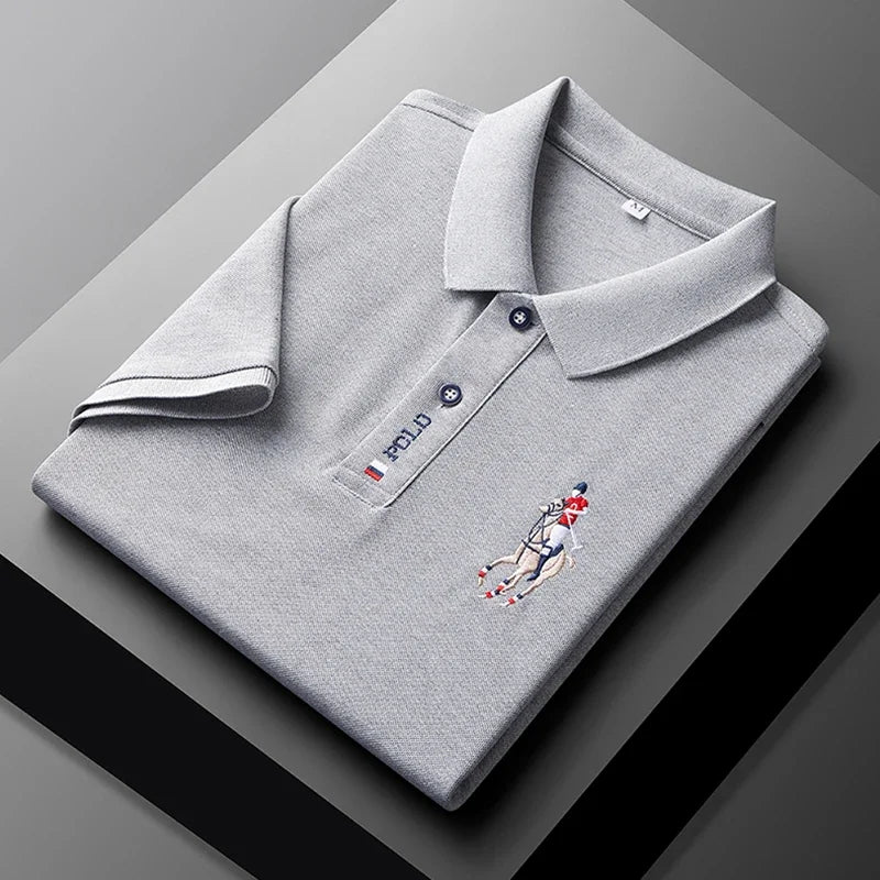 Premium Men’s Embroidered Polo Shirt
