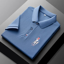 Premium Men’s Embroidered Polo Shirt