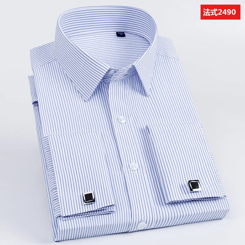 French cufflinks shirt for Men