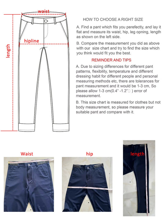 Men’s Comfortable Stretch Dress Pants