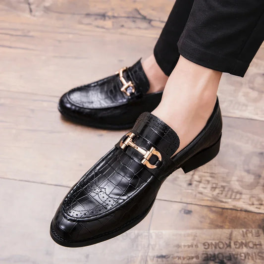 Men’s Casual and Breathable Leather Loafers