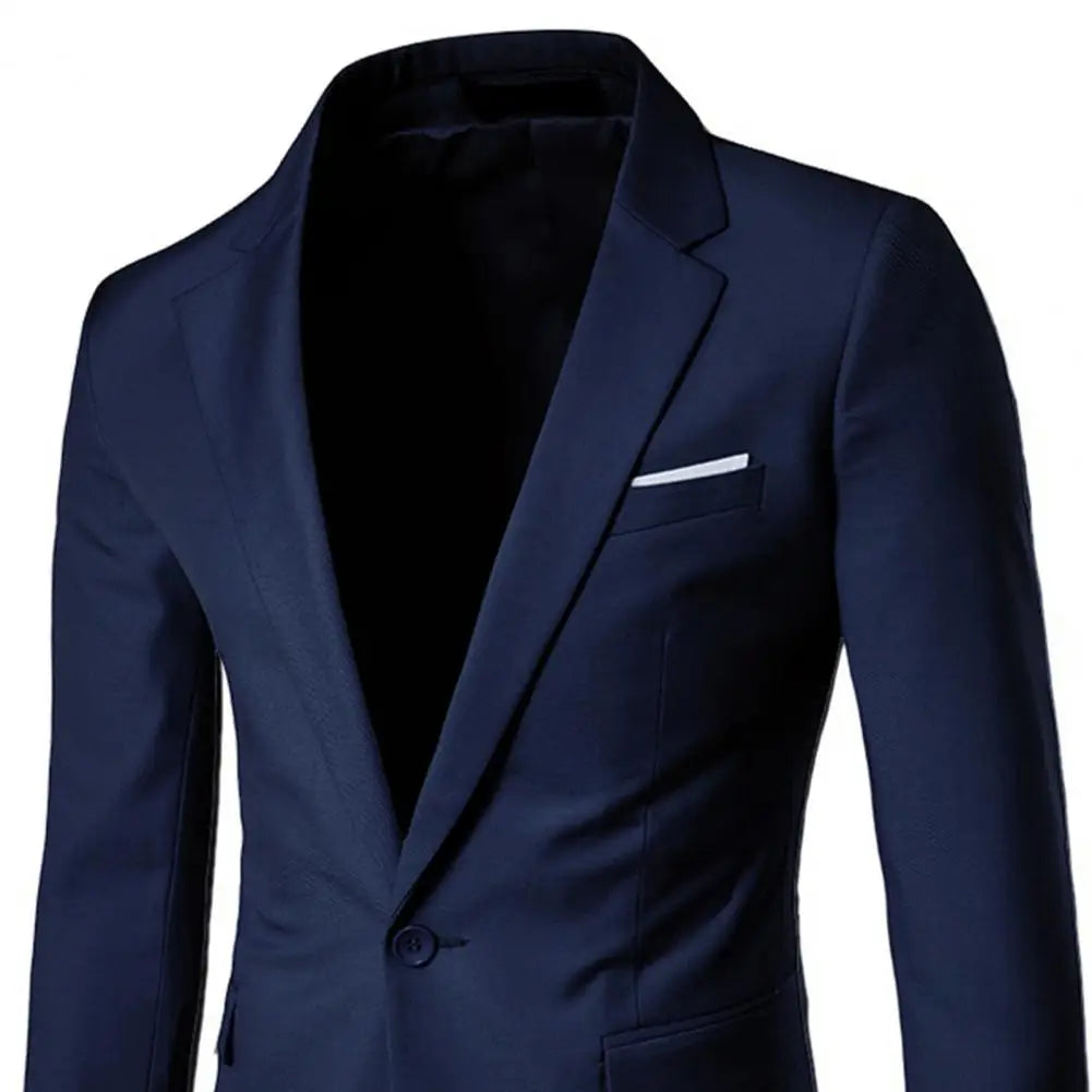 Elegant Men’s 2-Piece Blazer Suit