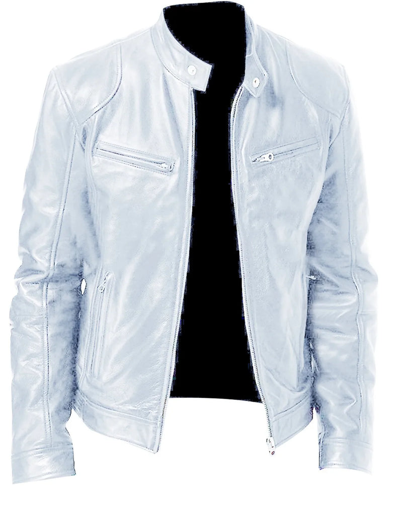 Dashing Windproof Biker Jacket for Men