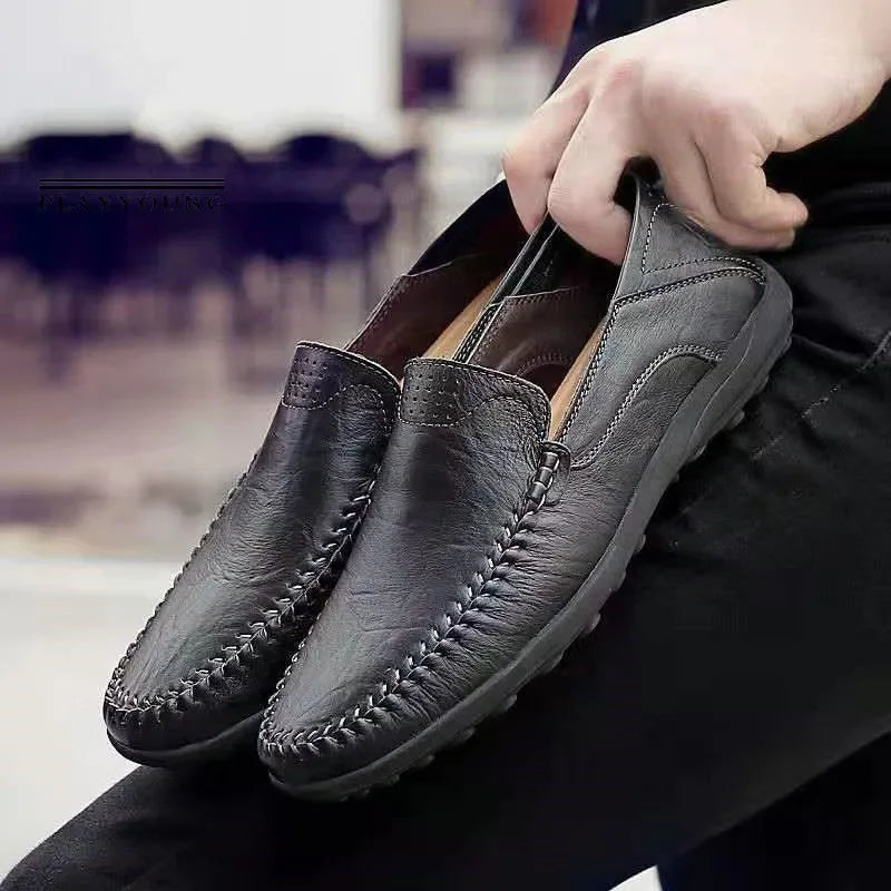 Men’s Height Enhancing Classic Leather Loafers
