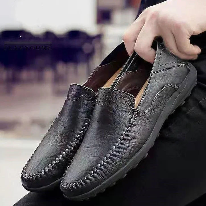 Men’s Height Enhancing Classic Leather Loafers