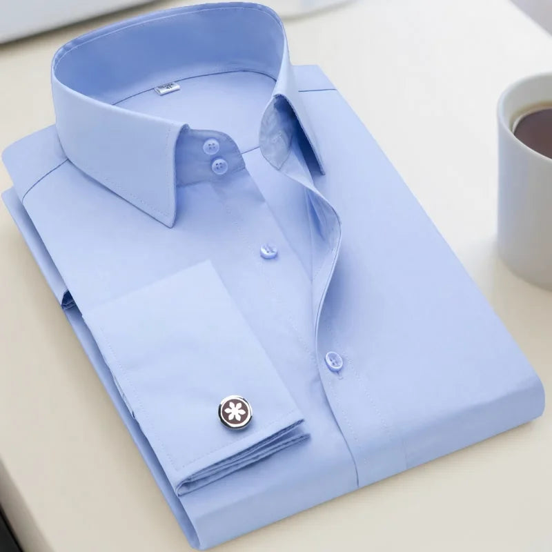 French cufflinks shirt for Men