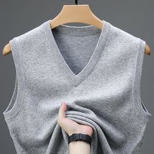 Stylish Men’s Wool Cashmere Vest