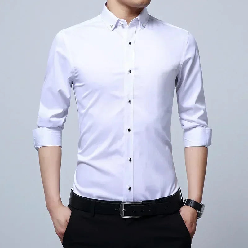 Men’s Luxury Casual Dress Shirt