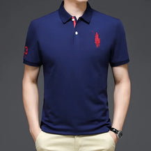 Men’s Luxury Embroidered Polo Shirt